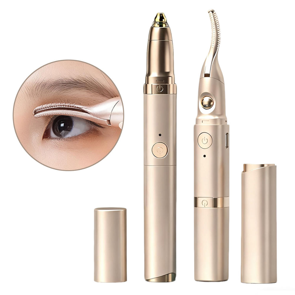 Elektrischer 2-in-1 Augenbrauen- und Wimperntrimmer